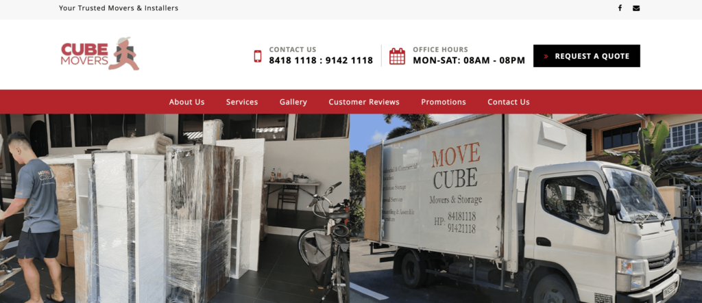 Cube Movers Pte Ltd